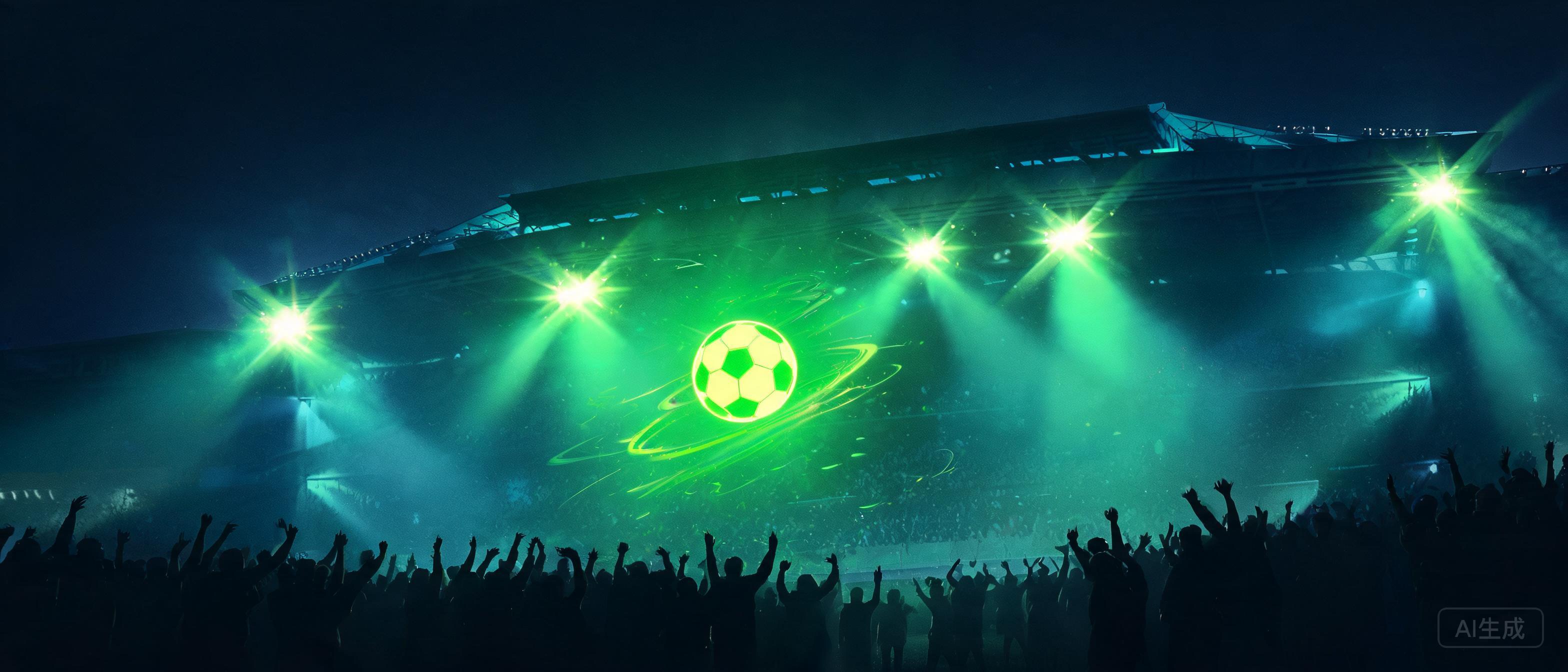 Football stadium atmosphere